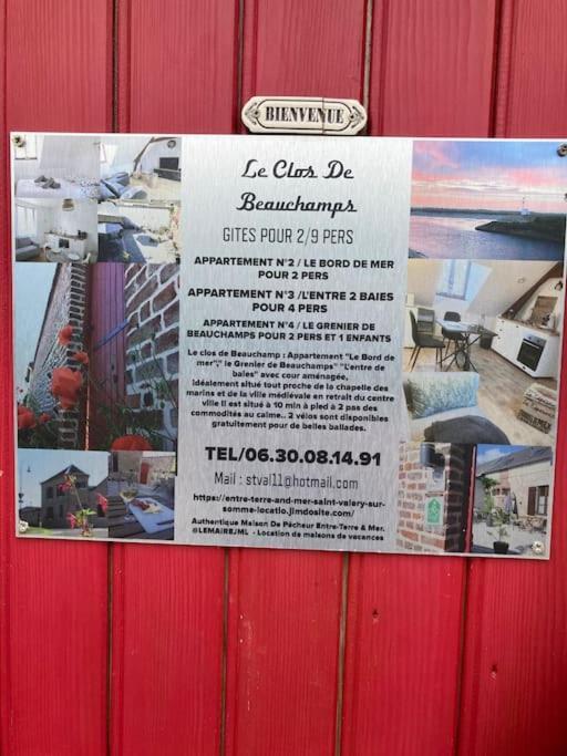 Le Clos De Beauchamp Appartement Le Bord De Mer 2 Velos Sont Disponibles Gratuitement Saint-Valéry-sur-Somme Luaran gambar